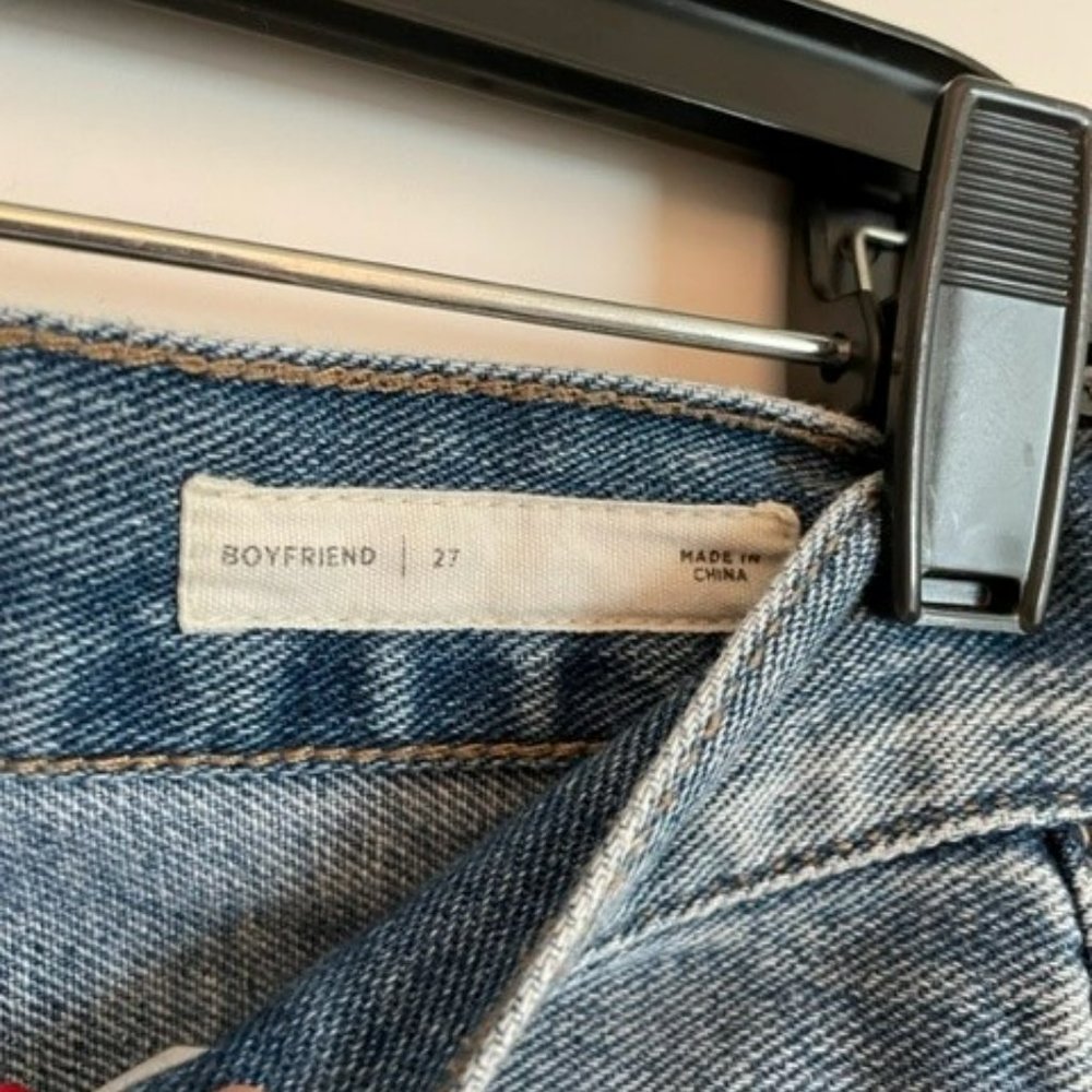 PACSUN Distressed Boyfriend Jean Straight Leg - Picture 5 of 6